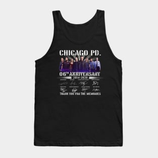 Chicago Pd 60Th Anniversary 2014 2020 Thank You Tank Top